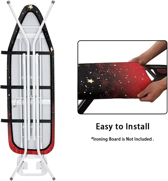 Stars Table Top Ironing Board Cover, Christmas Decorations Standard Size - Image 5