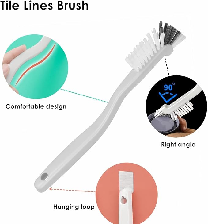Kitchen Scrub Brush with Angled Bristles - Image 3
