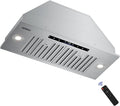 Range Hood Insert 30 inch,Built-in Kitchen Hood with 900 CFM, Ducted/Ductless Convertible Kitchen Vent Hood,Stainless Steel Stove Hood with 4 Speed Gesture Sensing&Touch Control Panel