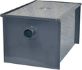 40 LB Carbon Steel Grease Trap Interceptor for Restaurant Under Sink Kitchen | 20 GPM | PDI Certified