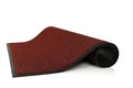 Guardian WaterGuard Indoor/Outdoor Wiper Scraper Floor Mat, Rubber/Nylon, 3'x10', Red