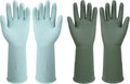 Dishwashing Rubber Gloves Reusable Kitchen Gloves 2Pairs Cleaning Gloves by Unknown