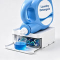 Laundry Detergent Holder with Pod Storage Drawer & Drip Tray, 3-in-1 Detergent by ZZWILLB