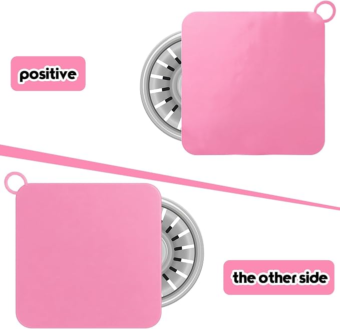 6 Pack Drain Covers for Bugs, 6 X 6 Inch, Anti Odor and Cockroach, Kitchen - Image 3