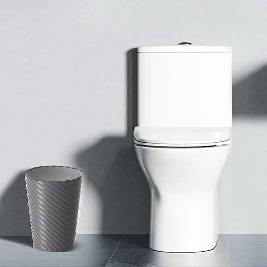 Lysam Bathroom Trash Can 3 Pack, 1.8 Gallon Small Trash Can - Image 2