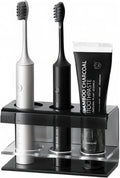 3 Slots Acrylic Electric Toothbrush Holders by Unknown