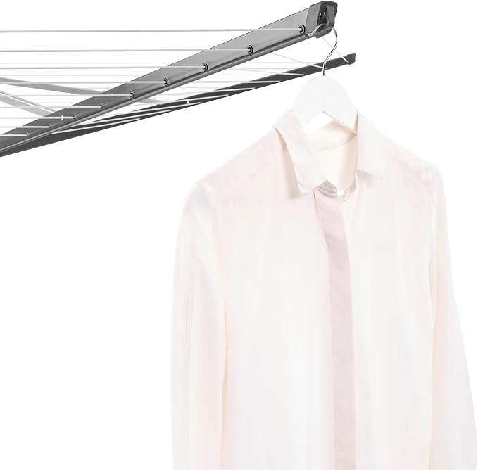 Brabantia Lift-O-Matic Outdoor 4 Arm Clothesline Height Adjustable, Folding - Image 5