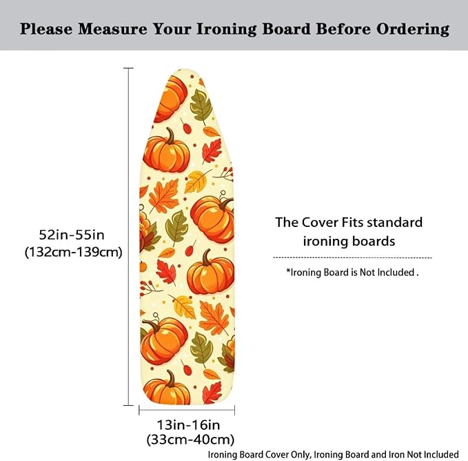 Pumpkin Leaves Iron Board Cover - Image 5