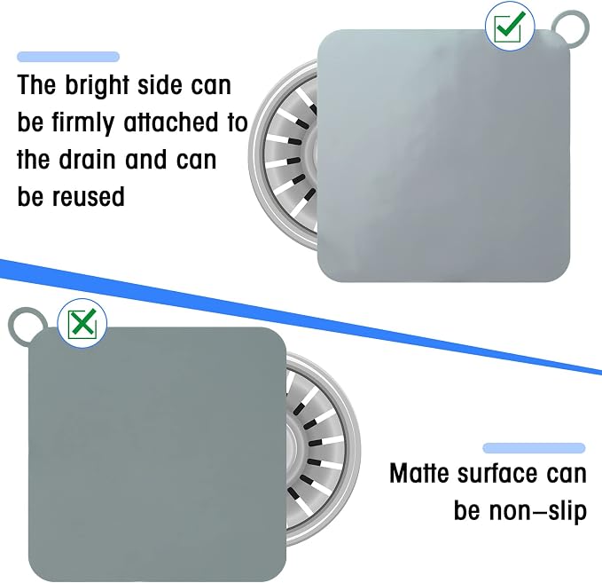 6 Pack Drain Covers for Bugs, 4.72 X 4.72 Inch, Anti Odor and Cockroach - Image 3