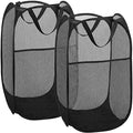 2 pop-up Laundry Hamper，Foldable mesh Laundry Baskets… by BENJUNC