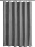 Barossa Design Gray Shower Curtain Liner Standard Size, Dark Gray by BarossaDesign