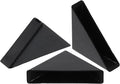 uxcell 20Pcs Plastic Corner Protectors 9x50mm Right Angle Shape Glass Corner Guards Cushion for Corner Protection of Glass, Mirror, Tile, Black