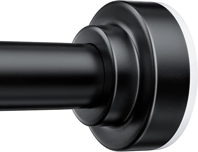TEECK Shower Curtain Rod, 32-92 inch Adjustable Spring Tension Curtain Rod by HOME