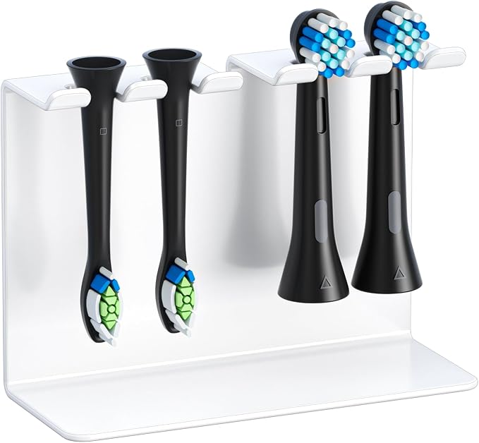 Electric Toothbrush Head Holder, Oukimly Toothbrush Holder Wall Mounted or - Image 5