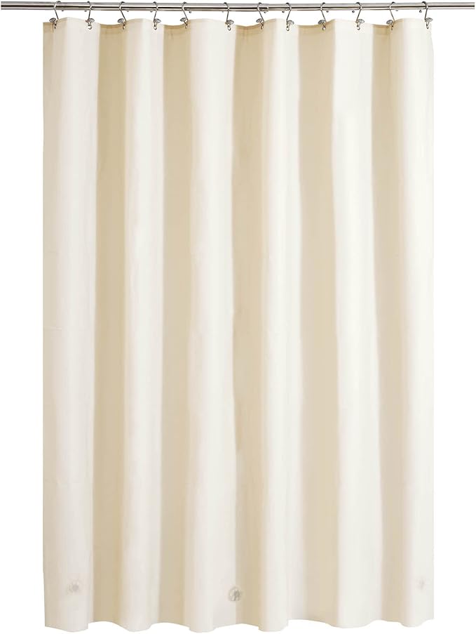 Barossa Design Beige Shower Curtain Liner Standard Size by BarossaDesign