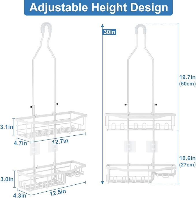 Upgraded Extended Length Shower Organizer - Image 3