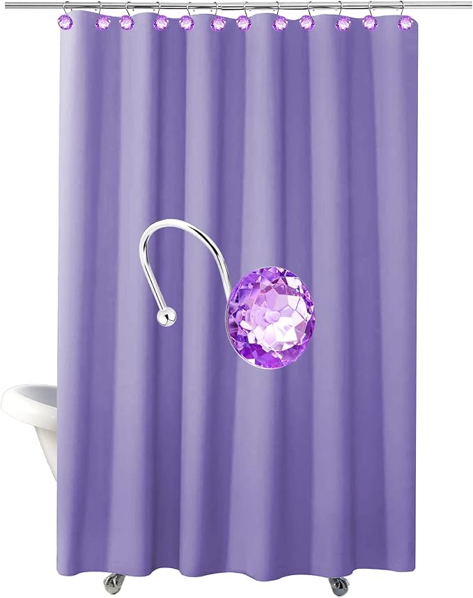 12PCS Stainless Steel Shower Curtain Hooks Rings - Image 8