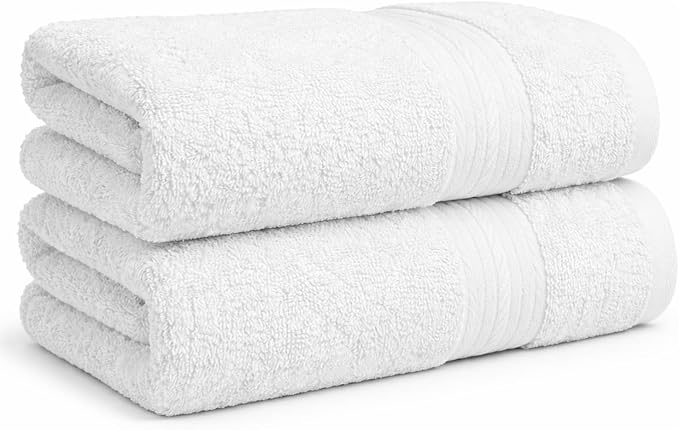 100% Cotton Hand Towels 18x28 Inches, 600 GSM, Soft & Absorbent by AmpleDecor