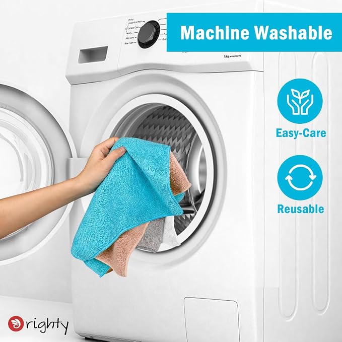 Orighty Microfiber Cleaning Cloth Bulk, 150 Pack Cleaning Rags, 12 x 11 in | - Image 7