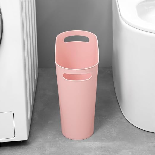 rejomiik Small Bathroom Trash Can, 3.5 Gallon Slim Garbage Can, Office and - Image 5