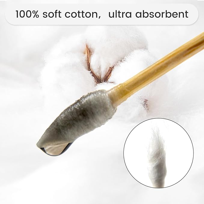 PINGMIC Gun Cleaning Swabs, Precision Cleaning, Pointed Tips - Image 3
