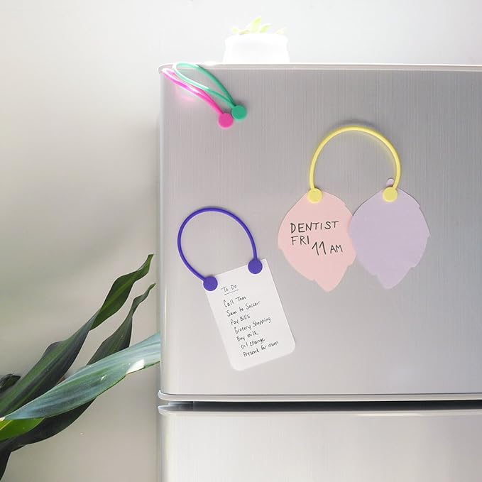 SMART&COOL Reusable Silicone Magnetic Cable Ties, Holding Stuff, Book Markers - Image 2