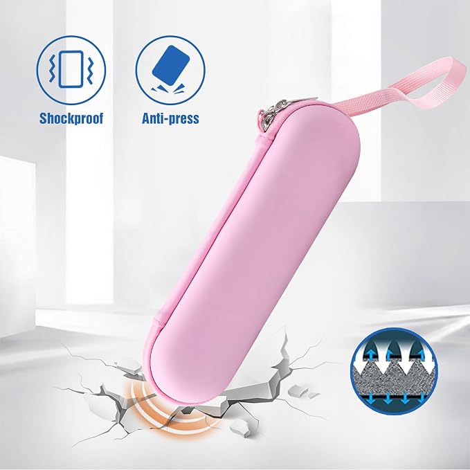 ProCase Toothbrush Travel Case for Oral-B & Sonicare -Pink | Fits Oral-B Pro/IO - Image 4