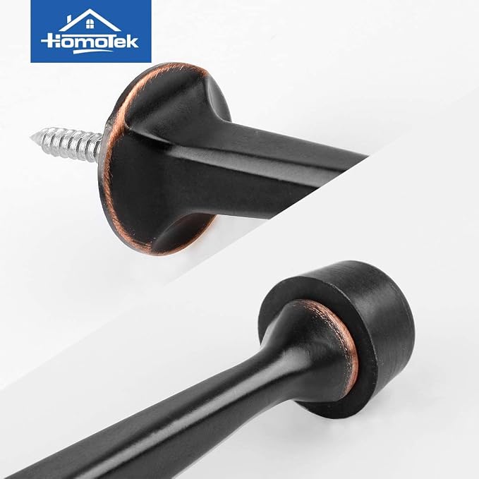 HOMOTEK 6 Pack Heavy Duty Solid Rigid Door Stop - Image 6