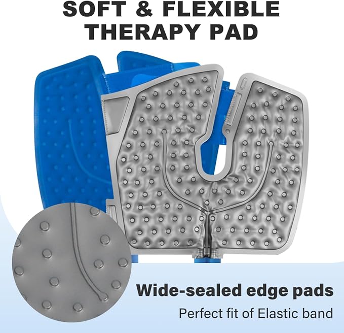 Ice Machine for Knee After Surgery for Post-Surgery Care, Cold Therapy Machine System for Knee and Joint Compression Pad, Strong Joint Compression Pad, Lightweight 6-Quart Cooler
