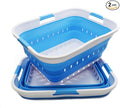 SAMMART 42L Collapsible Plastic Laundry Basket by SAMMART