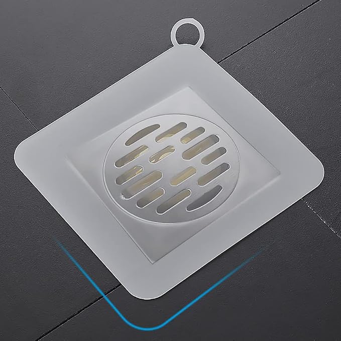Silicone Tub Stopper Floor Drain Cover, 2 Pieces Sewer Anti-Odor Mat - Image 7