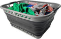 SAMMART 42L Collapsible Plastic Laundry Basket by SAMMART