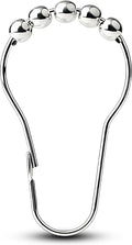 Shower Curtain Hooks Rings, Decorative Rust Proof Stainless Steel Shower by Unknown
