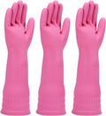 Rubber dishwashing gloves 3 or 6 Pairs by IUCGE