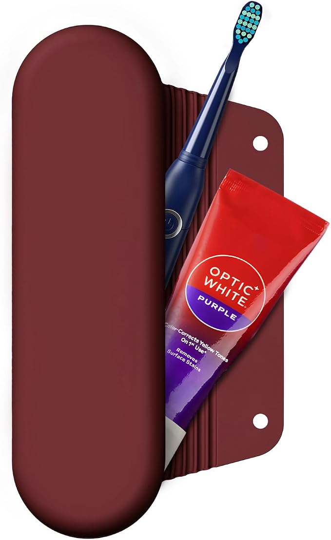 Silicone Electric Toothbrush Travel Case, Manual Toothbrush Travel Cover - Image 2