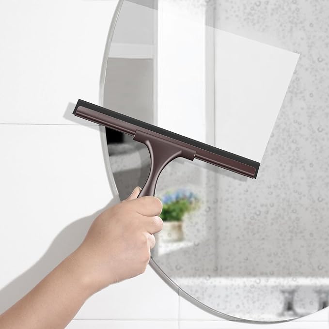 SetSail Shower Squeegee for Glass Doors, 12 Inches, Bronze | All-Purpose - Image 5