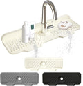 Silicone Sink Mat Splash Guard-17" x 6'' Sink Splash Guard, Kitchen Sink by EBIGIC