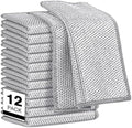 AIDEA Non Scratch Wire Dishcloth 12PK, Dish Cloths by AIDEAHOME