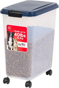 IRIS USA Dog Food Storage Container, Made in USA | Wheels by IRISUSA