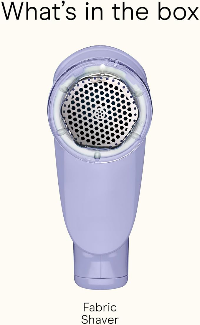Conair Fabric Shaver and Lint Remover, Battery Operated Portable Fabric Shaver - Image 6
