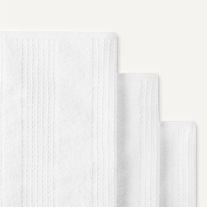 Amazon Basics Organic Cotton Waffle Kitchen Dish Cloths, Ultra Absorbent - Image 4
