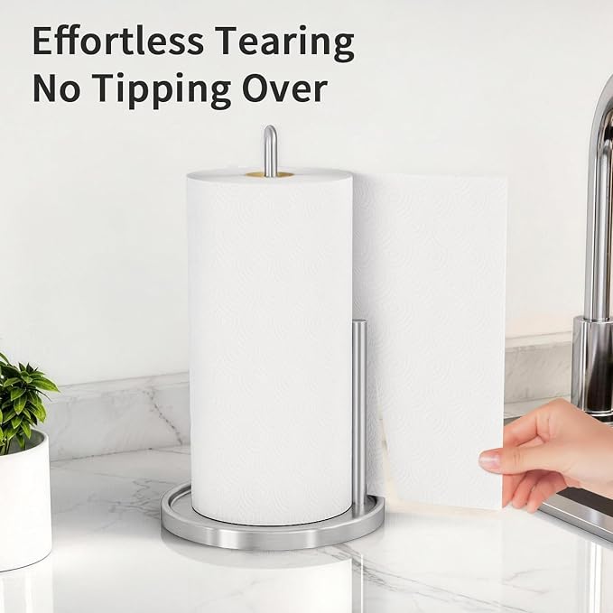 STWWO Paper Towel Holder Countertop - Image 3