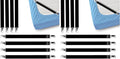 FeelAtHome 8-Piece Black Bed Sheet Clips by FeelAtHome