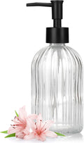 1 Pack 13.5oz Glass Soap Dispenser by Ulable