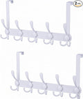 Over The Door Hooks, Coat Rack for Hanging Clothes Hat Towel by ENCOZY