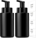 RYTOXILO Matte Black Foaming Hand Soap Dispenser, 10 oz/300ml Glass Foam by RYTOXILOBrightenUpYourHome