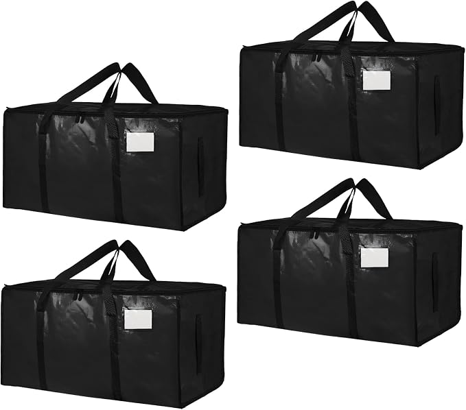 4 Pack-Extra Large Heavy Duty Moving Bags by Unknown