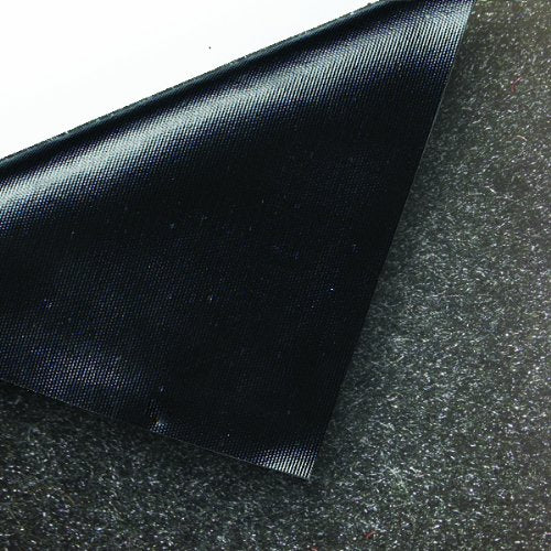 Guardian Silver Series Indoor Walk-Off Floor Mat, Vinyl/Polypropylene, 3'x4', Black