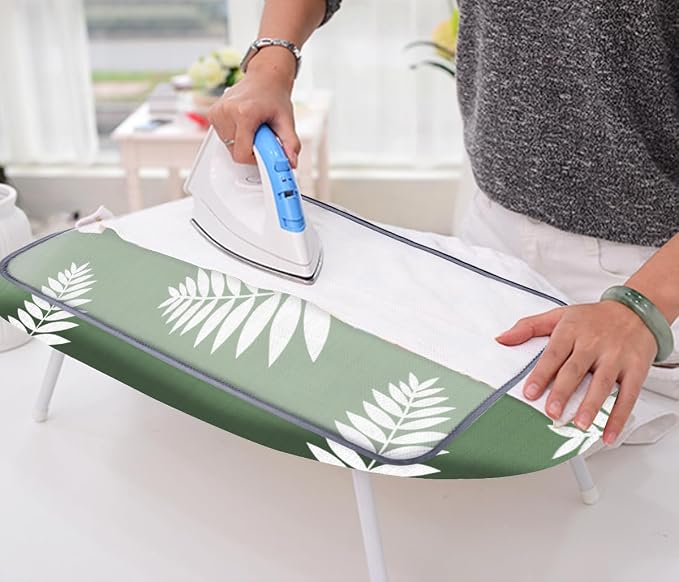SheeChung 12.5"x32" Small Ironing Board Cover and Pad, Mini Iron Board Cover - Image 4