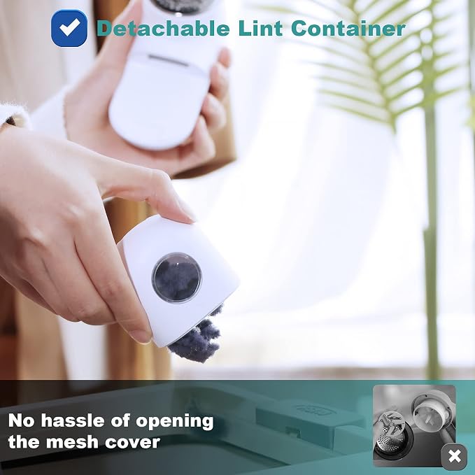 Fabric Shaver, USB Rechargeable Lint Remover - Image 5